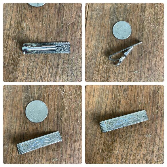 MEN'S 7 piece VINTAGE Retro Gold Silver Tone Causal Formal Jewelry Bundle - Picture 3 of 8